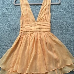 Abercrombie & Fitch XS petite orange dress